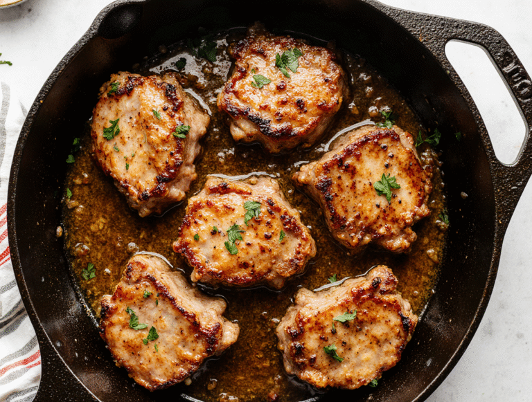 The Secret to Perfect Brown Sugar Pork Chops (Ready in 30 Minutes)