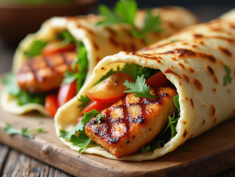 How to Make Cheesy Garlic Chicken Wraps That Your Family Will Fight Over