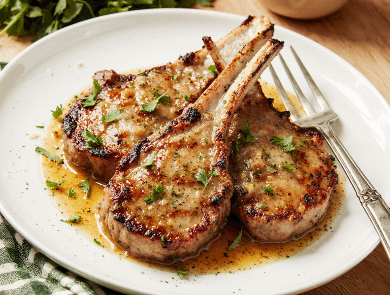 How to Make Perfect Garlic Butter Pork Chops in 20 Minutes (Better Than Restaurant)