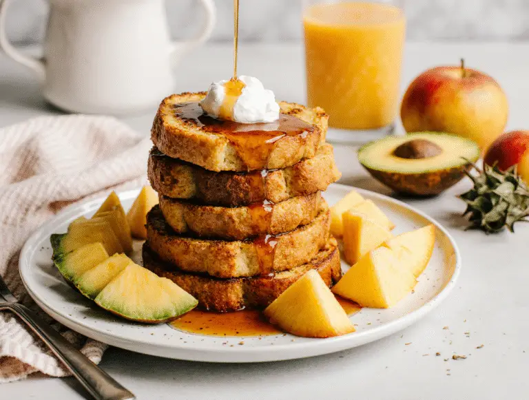Hawaiian roll French toast actually transforms your breakfast routine with minimal effort and maximum flavor. This delicious twist on traditional French toast takes just 30 minutes to make and delivers a perfect balance of crispy exterior and fluffy interior that everyone will love.  The secret lies in using Hawaiian sweet rolls, which are typically made with flour, sugar, yeast, eggs, and butter – sometimes even pineapple juice. Besides being incredibly simple to prepare, French toast with Hawaiian rolls elevates the classic recipe to new heights thanks to the naturally sweet, buttery bread. The process certainly isn’t complicated; you’ll need just 7 basic ingredients and only about 30 seconds of soaking time for each roll. Moreover, this Hawaiian sweet roll French toast can be customized with various toppings, from fresh berries to caramel sauce.  In this guide, I’ll walk you through how to make French toast with Hawaiian rolls step by step, sharing all my tips for creating this easy 15-minute breakfast that’s both impressive and delicious. Whether you’re cooking for yourself or feeding a hungry family, this recipe is about to become your new favorite morning treat.  What You Need to Make Hawaiian Roll French Toast Gathering the right ingredients is the first step toward creating perfect Hawaiian roll French toast. This simple yet delicious breakfast comes together with just a handful of components that work harmoniously to create a morning treat that’s both satisfying and quick to prepare.  Hawaiian sweet rolls The foundation of this breakfast delight is, naturally, Hawaiian sweet rolls. These small, fluffy rolls have a distinct sweet flavor – some brands even incorporate pineapple juice in their recipe. King’s Hawaiian original sweet rolls are particularly popular for this dish, though any similar brand will work. What makes these rolls perfect for French toast is their already soft texture and slight sweetness, eliminating the need to stale the bread beforehand. Furthermore, their small size creates perfect bite-sized portions that cook quickly and evenly.  Basic custard ingredients The custard mixture that transforms these rolls into French toast requires just a few staple ingredients:  Eggs: Most recipes call for 3 large eggs, which provide structure and richness. Dairy: Half-and-half is commonly used (¾ cup), though you can substitute whole milk, heavy cream, or a combination depending on how rich you want your French toast. Sweeteners: Options include maple syrup (1 tablespoon), brown sugar (1-2 tablespoons), or even white sugar. Flavorings: Vanilla extract (1 teaspoon)[62] and ground cinnamon (¼-2 teaspoons)[41] are essential for that classic French toast flavor. Some recipes additionally include a pinch of salt[62] or nutmeg for depth. Butter and toppings For cooking, you’ll need 2-4 tablespoons of unsalted butter[62] to ensure your French toast develops a beautiful golden-brown exterior without sticking to the pan. Initially, start with about 1 tablespoon per batch.  For serving, popular toppings include:  Powdered sugar for dusting[62] Maple syrup or coconut syrup Fresh berries[62] Caramel sauce as an alternative to traditional syrup Whipped cream for added indulgence Recommended tools Although this recipe doesn’t require specialized equipment, having these basic tools will make preparation easier:  Wide, shallow dish (like a pie dish) for the custard mixture Large mixing bowl and whisk Non-stick skillet or griddle Spatula or tongs for flipping Toothpick or skewer (optional, for easier handling) With these simple ingredients and basic kitchen tools, you’ll be well-equipped to create a delicious breakfast that takes advantage of the unique qualities of Hawaiian sweet rolls.  Step-by-Step: How to Make French Toast with Hawaiian Rolls Now that we have our ingredients ready, let’s dive into the simple process of making Hawaiian roll French toast. The cooking method is quick and straightforward, taking only about 15 minutes from start to finish.  1. Whisk the custard mixture Begin by creating your egg mixture in a wide, shallow dish like a pie plate. Crack eggs into the bowl and add your half-and-half or milk. Whisk vigorously until fully combined with no visible egg white streaks. Next, add vanilla extract, cinnamon, and a pinch of salt. For extra flavor, include a touch of nutmeg or brown sugar if desired. Whisk again until everything is smooth and completely homogenous. This custard base is what transforms the Hawaiian rolls into delicious French toast.  2. Prep the rolls for soaking You have two options here. First, you can use whole Hawaiian rolls as is for bite-sized French toast. Alternatively, slice each roll in half horizontally to create more surface area for the custard to adhere to. Some recipes recommend poking several small holes in the bottom of each roll with a toothpick or fork to help the egg mixture better penetrate the thick bread. Separate the rolls from the package, pulling them apart gently.  3. Dip and cook on medium-low heat Melt about 1-2 tablespoons of butter in a large skillet or griddle over medium-low heat. The lower temperature is crucial—if your heat is too high, the outside will burn before the inside cooks. Working in small batches of 3-4 rolls at a time, quickly dip each roll in the custard mixture. Don’t soak them too long—just 15-30 seconds per roll is perfect. Shake off any excess mixture before placing them in the pan.  4. Flip and brown all sides evenly Once in the pan, cook the rolls until golden brown on the bottom, about 2-3 minutes. Then flip and continue cooking another 2-3 minutes until that side is also golden. Since Hawaiian rolls are three-dimensional, you’ll need to turn them to cook all sides evenly. Continue rotating until all sides have a beautiful golden-brown color. Remove to a warm plate and cook the remaining rolls, adding more butter to the pan between batches as needed.  Serving Ideas to Elevate Your Breakfast The final presentation truly makes or breaks your Hawaiian roll French toast experience. Once your golden-brown rolls are ready, it’s time to transform them from delicious to spectacular with these creative serving ideas.  Fresh fruit and powdered sugar First thing to remember when serving Hawaiian roll French toast is the classic combination of fresh fruit and powdered sugar. A light dusting of powdered sugar creates an impressive visual appeal while adding just the right touch of sweetness. Fresh berries especially complement these sweet rolls perfectly—strawberries and blueberries not only look beautiful but help balance the richness of the dish. Raspberries are another excellent option that adds a pop of color. The natural tartness of berries creates a wonderful contrast against the sweet, custard-soaked rolls. For a customizable breakfast experience, arrange various berries in small bowls and let everyone garnish their own plate.  Maple syrup or caramel drizzle While maple syrup remains a traditional topping option, Hawaiian roll French toast pairs exceptionally well with more creative alternatives. Many enthusiasts recommend stacking the rolls high and pouring warm maple syrup over them while they’re still hot. For something truly special, try serving alongside caramel sauce for dipping or drizzling. This quick homemade caramel can be prepared with dark brown sugar, salted butter, heavy cream, vanilla extract, and sea salt. Meanwhile, some recipes suggest a coconut buttermilk syrup for an island-inspired flavor profile that perfectly complements the Hawaiian sweet rolls.  Pairing with bacon or sausage To create a complete breakfast experience, pair your Hawaiian roll French toast with savory sides. Crispy bacon makes an especially excellent companion to these sweet rolls. The saltiness of bacon perfectly balances the sweetness of the French toast, creating that ideal sweet-and-savory combination breakfast lovers crave. Considering the richness of this dish, a savory element helps round out the meal and makes it more satisfying as a complete breakfast rather than just a sweet treat.  Quick Tips for Perfect Results Every Time Success with Hawaiian roll French toast depends on mastering a few crucial techniques. Even experienced home cooks can benefit from these practical tips that make all the difference between soggy disappointment and perfectly crispy, custardy results.  Avoid over-soaking the rolls The most critical mistake to avoid is over-soaking your Hawaiian rolls. Unlike traditional French toast, these sweet rolls absorb liquid quickly and become mushy when soaked too long. For optimal results, dip each roll in the custard mixture for just 10-15 seconds per side. This brief exposure provides enough flavor without compromising structural integrity. If your rolls are particularly thick, consider poking a few holes in the bottom with a toothpick to help the custard penetrate without extended soaking. Furthermore, gently shake off excess custard before cooking to prevent burning and soggy centers.  Use medium-low heat to prevent burning Heat management is equally important for perfect Hawaiian roll French toast. Set your skillet or griddle to medium-low heat rather than high. The sugar in both the rolls and the custard mixture caramelizes quickly, causing the outside to burn before the inside cooks properly. Accordingly, a moderate temperature ensures even cooking throughout the roll. Each side should take approximately 2-3 minutes to reach golden brown perfection. Preheating your pan is essential as well—if the pan isn’t hot enough when you begin, the custard will spread out and form an unappealing “foot” on the bottom of your French toast.  Cook in small batches for even browning Resist the urge to crowd your pan. Cook Hawaiian roll French toast in small batches of just 3-4 rolls at a time. This approach allows enough space to easily flip and rotate each piece for even browning on all sides. In effect, you’ll achieve more consistent results and better temperature control. Add fresh butter between batches to maintain proper cooking conditions and prevent sticking.  Try slicing rolls for more surface area For an elevated twist, consider slicing your Hawaiian rolls horizontally before preparing them as French toast. This technique creates more surface area for the custard to adhere to and develops additional crispy edges. Consequently, you’ll maximize flavor and achieve a perfect balance of crispy exterior and soft interior. Remember that sliced rolls require even less soaking time, so be especially vigilant about limiting their time in the custard.  Conclusion Hawaiian roll French toast certainly offers a delightful twist on traditional breakfast fare. This 15-minute meal transforms ordinary sweet rolls into something extraordinary with minimal effort. Throughout this guide, we’ve explored how these naturally sweet, buttery rolls create perfect bite-sized portions that cook quickly and evenly.  Remember that success depends on a few key techniques. Quick dipping prevents sogginess while medium-low heat ensures even cooking without burning. Small-batch cooking allows for better control, resulting in that perfect golden-brown exterior every time.  What makes this recipe truly special, however, is its versatility. Whether topped with fresh berries, dusted with powdered sugar, drizzled with maple syrup, or paired with crispy bacon, Hawaiian roll French toast adapts to suit anyone’s taste preferences. The combination of sweet and savory creates a balanced breakfast experience that satisfies all cravings at once.  Best of all, this recipe requires just basic ingredients most kitchens already have on hand. No special equipment or culinary expertise needed—just a few minutes and simple techniques yield impressive results that will delight family and friends alike.  Next time you spot Hawaiian sweet rolls at your grocery store, grab a package and treat yourself to this easy yet elevated breakfast. After trying this approach to French toast, you might find traditional sliced bread simply doesn’t compare to these fluffy, sweet, perfectly portioned rolls that make breakfast both effortless and special.  FAQs Q1. Can Hawaiian rolls be used for French toast? Yes, Hawaiian sweet rolls are excellent for making French toast. Their small size and fluffy texture make them perfect for creating bite-sized portions that cook quickly and evenly. The natural sweetness of the rolls adds an extra layer of flavor to the dish.  Q2. What’s the key to preventing soggy Hawaiian roll French toast? The key is to avoid over-soaking the rolls. Dip each roll in the custard mixture for only 10-15 seconds per side. This brief exposure provides enough flavor without compromising the roll’s structure. Also, gently shake off excess custard before cooking to prevent sogginess.  Q3. How should I cook Hawaiian roll French toast to ensure even browning? Cook the French toast on medium-low heat to prevent burning. This allows for even cooking throughout the roll. Cook in small batches of 3-4 rolls at a time, flipping them every 2-3 minutes until all sides are golden brown. This approach ensures consistent results and better temperature control.  Q4. What are some delicious toppings for Hawaiian roll French toast? Popular toppings include a dusting of powdered sugar, fresh berries like strawberries and blueberries, maple syrup, or caramel sauce. For a more indulgent treat, try whipped cream. You can also pair it with crispy bacon for a perfect sweet and savory combination.  Q5. Can I prepare Hawaiian roll French toast in advance? While it’s best served fresh, you can prepare the custard mixture in advance and store it in the refrigerator. When ready to cook, simply dip the rolls and fry them as usual. If you have leftovers, store them in an airtight container in the refrigerator and reheat in a toaster or oven for best results.