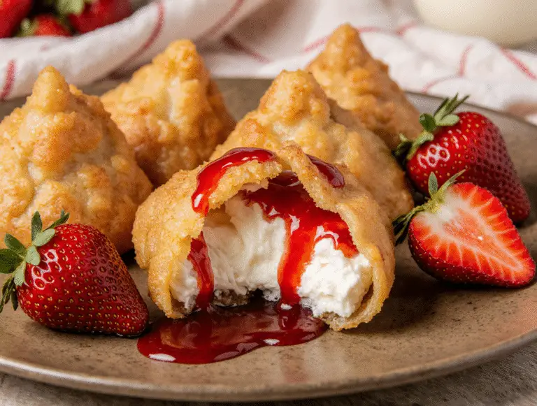 How to Make Perfect Strawberry Cheesecake Wontons in Your Air Fryer [Step-by-Step Guide]