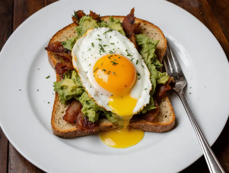 The Perfect Avocado Toast with Egg and Bacon: A Foolproof Guide