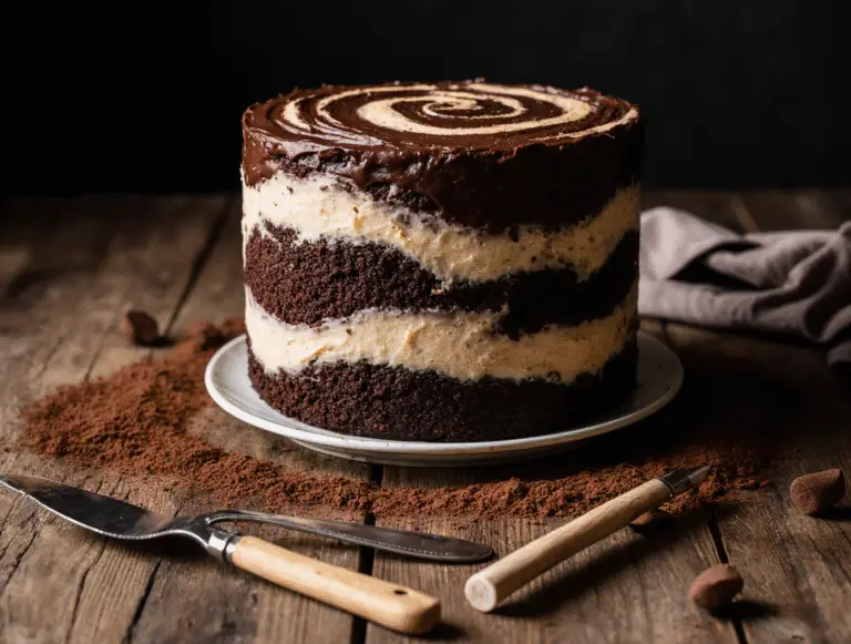 The Secret to Perfect Chocolate and Vanilla Swirl Cake (Beginner-Friendly Guide)
