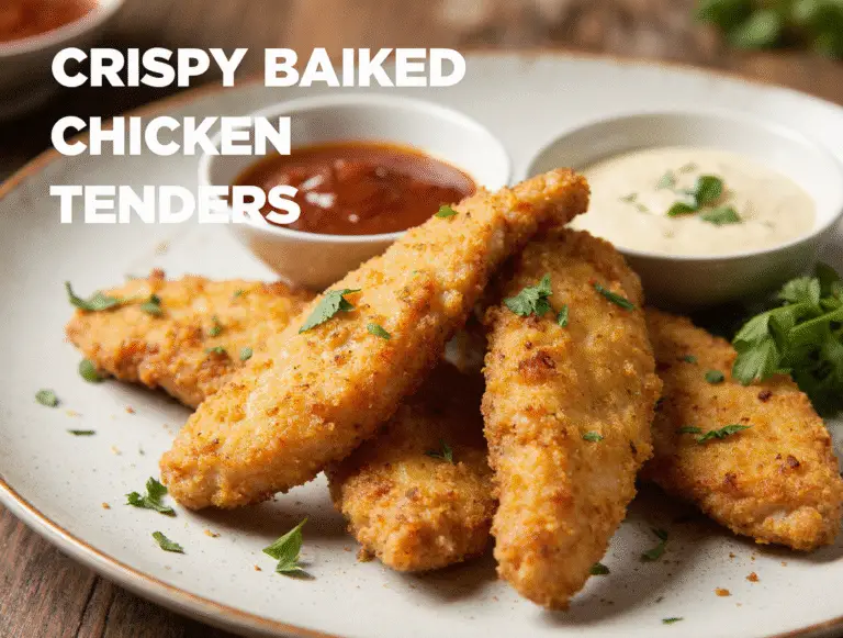 The Secret to Perfect Baked Chicken Tenders (Crispy Without Frying)
