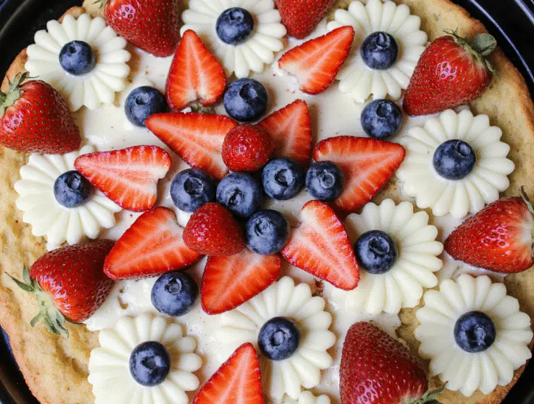 How to Make the Perfect 4th of July Fruit Pizza (Foolproof Recipe)