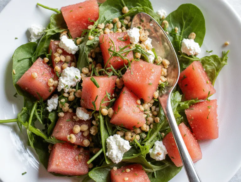 The Perfect Watermelon Feta Salad Recipe That Takes Just 10 Minutes