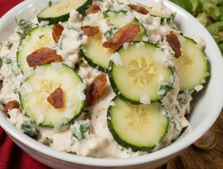 The Secret to Making the Best Bacon Cucumber Salad Your Family Will Love