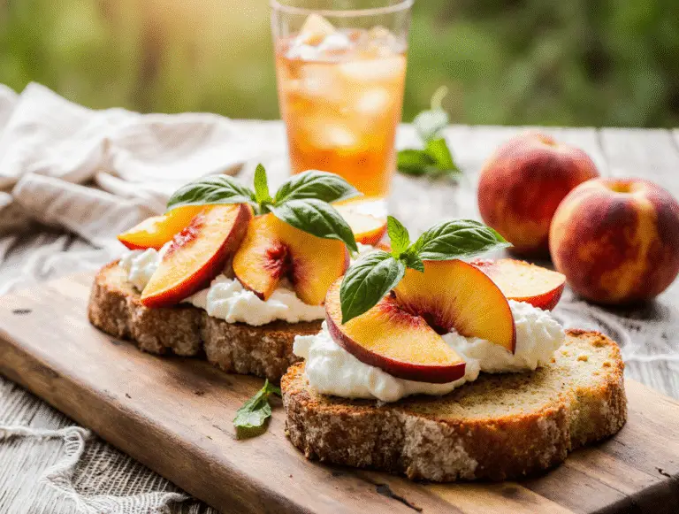 The Secret to Perfect Peach Tomato Bruschetta: A Summer Appetizer Guide