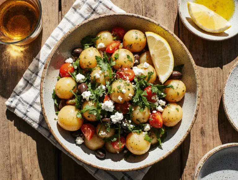 The No-Fail Greek Potato Salad Recipe: Authentic Mediterranean Flavors (Mayo-Free!)