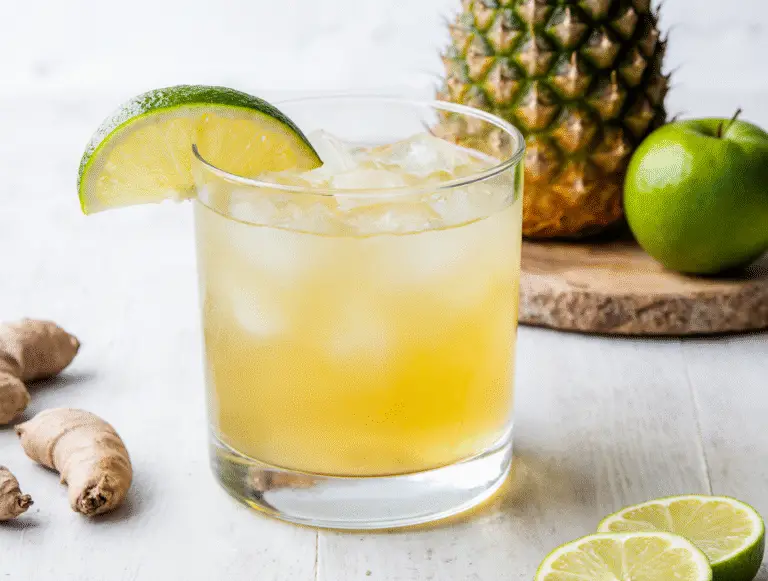 How to Make the Perfect Pineapple Ginger Cocktail: A Tropical Summer Escape