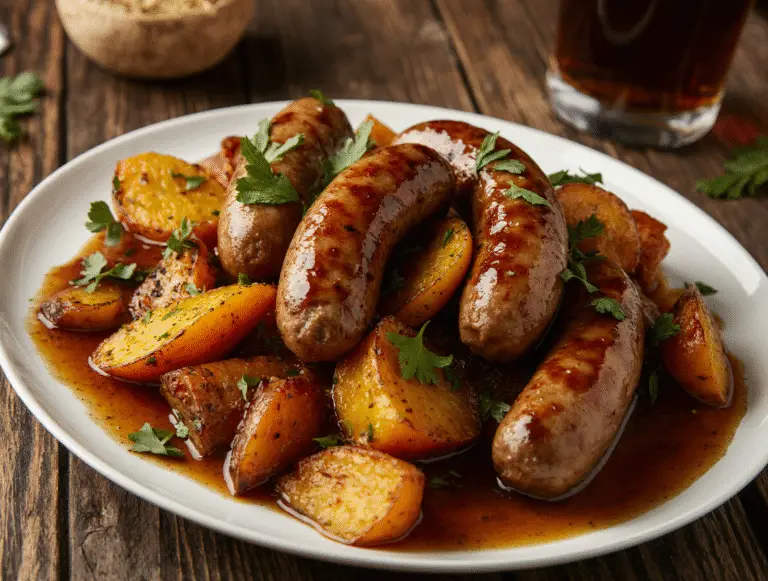 The Perfect Honey Garlic Sausage Sheet Pan Dinner (Ready in 30 Minutes)