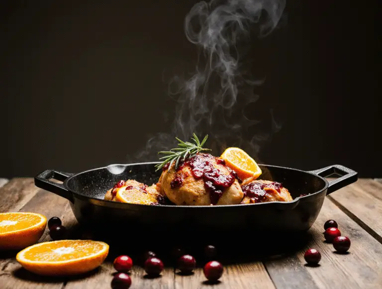 Perfect Skillet Cranberry Orange Chicken: Easy 30-Minute Dinner Recipe