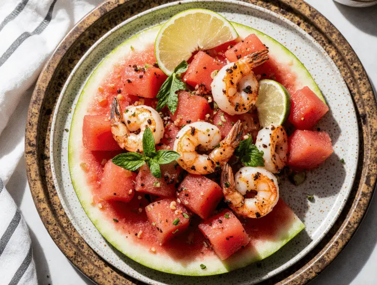 How to Make the Perfect Watermelon Shrimp Salad: A Summer Sensation