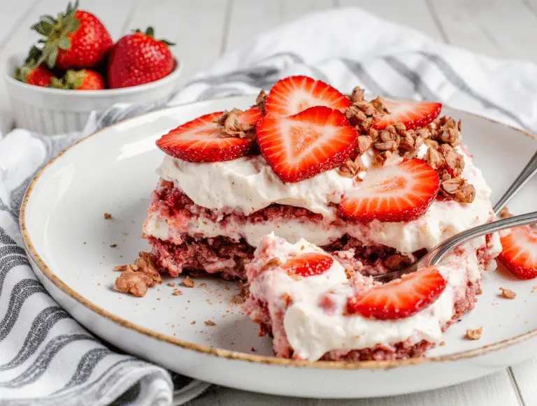 No-Bake Strawberry Dessert Lasagna: The Perfect Summer Treat