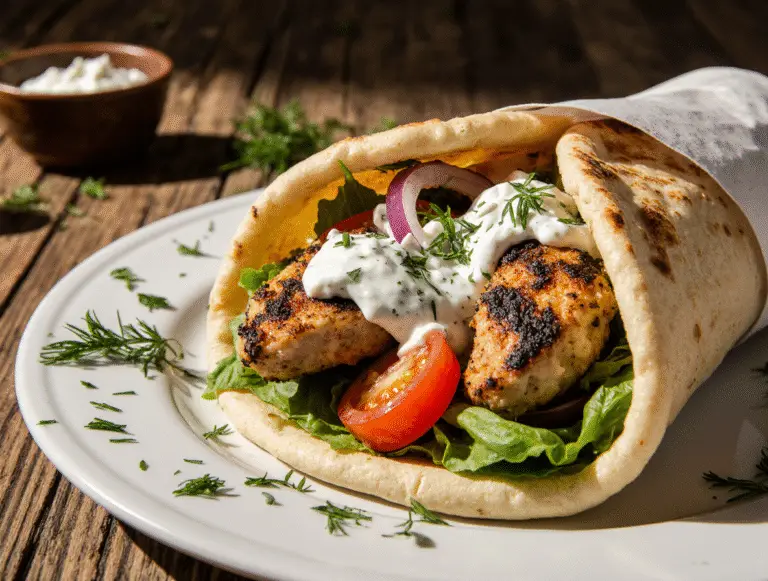 How to Make Restaurant-Style Chicken Gyros at Home (With Creamy Tzatziki)