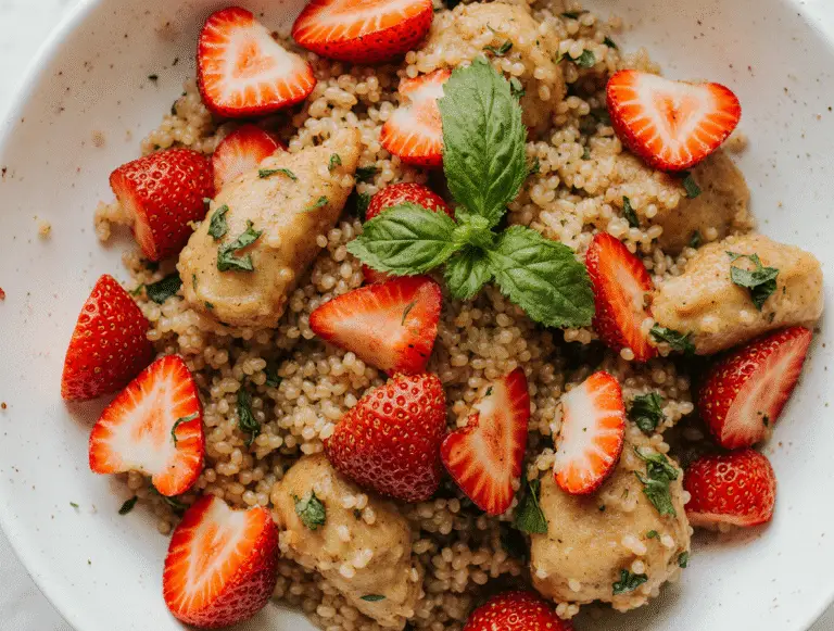 How to Make Strawberry Basil Chicken: A Restaurant-Style Recipe at Home