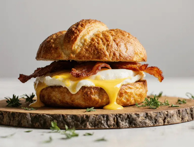 How to Make the Perfect Croissant Breakfast Sandwich (15-Minute Recipe)