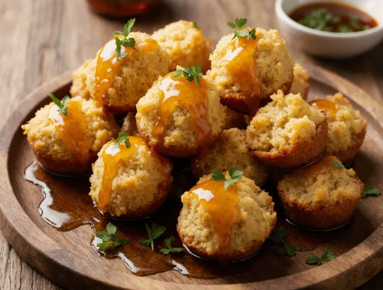 How to Make Honey Butter Cornbread Poppers: A Southern Chef’s Secret Recipe
