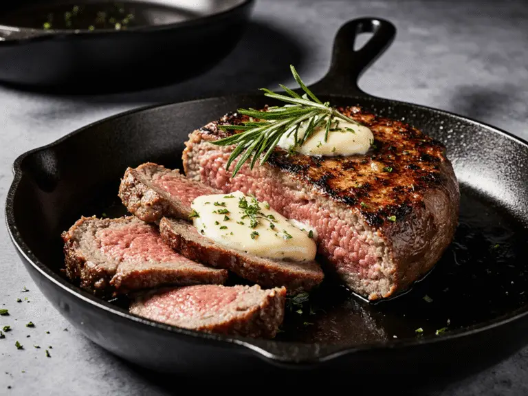 How to Make Restaurant-Style Garlic Butter Steak (Chef’s Secret Recipe)