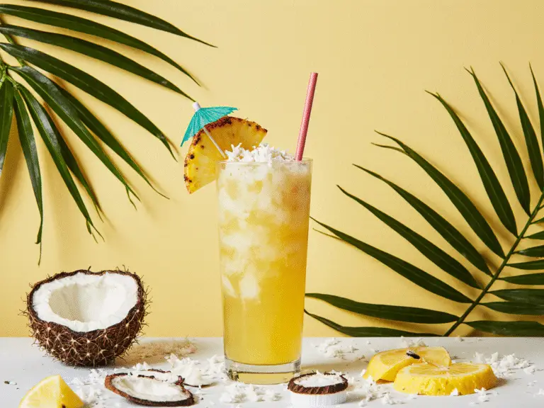 How to Make Non-Alcoholic Piña Colada Punch: A Party Host’s Easy Guide