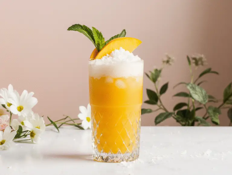 Mango Coconut Breeze A Perfect Spring Mocktails Recipe