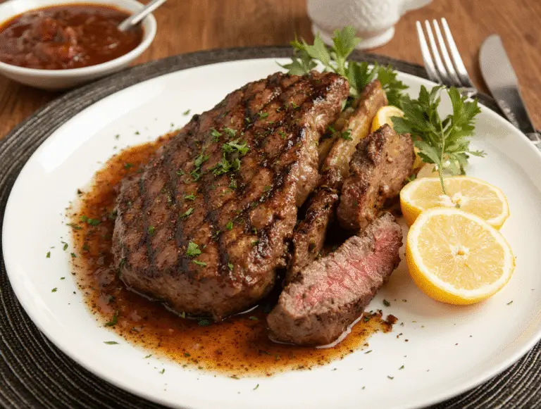 Quick & Easy Authentic Garlic Butter Brazilian Steak Recipe