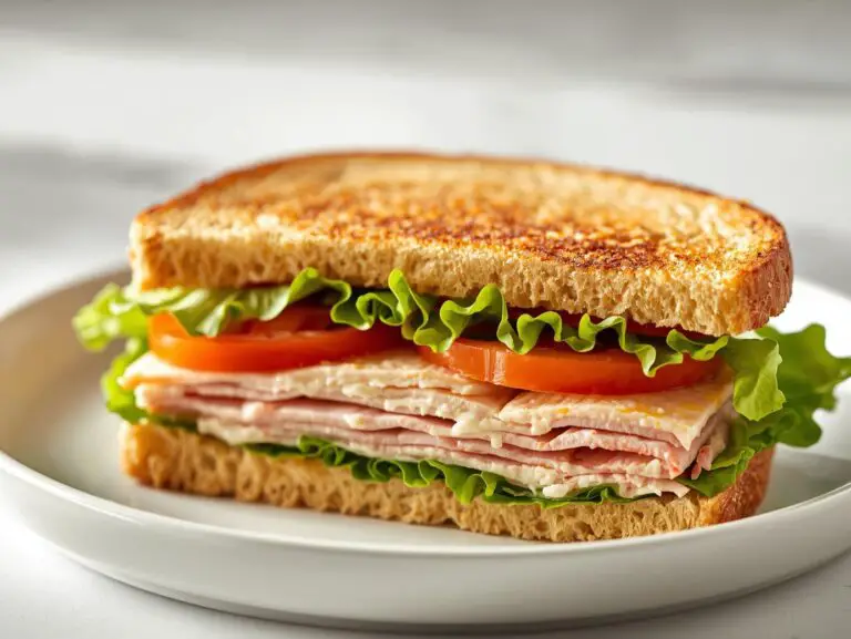 Easy Turkey Club Sandwich