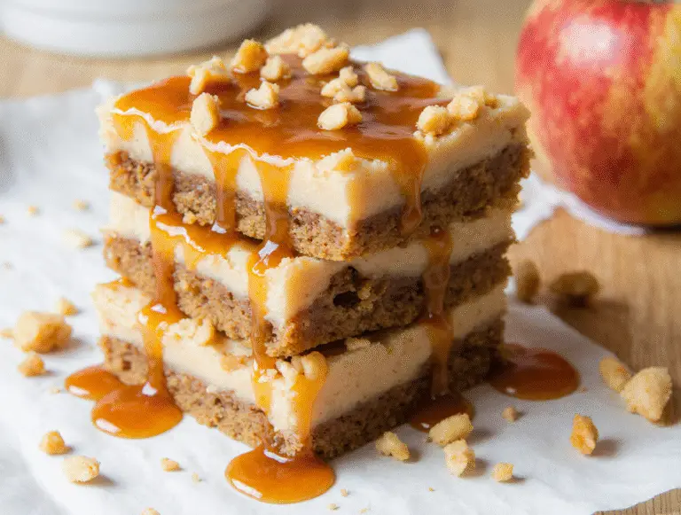 Irresistible Salted Caramel Apple Bars for Fall