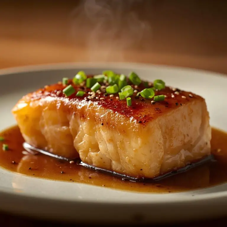 Ginger Soy Glazed Cod 🐟: The Perfect Flavor-Packed Dinner Idea