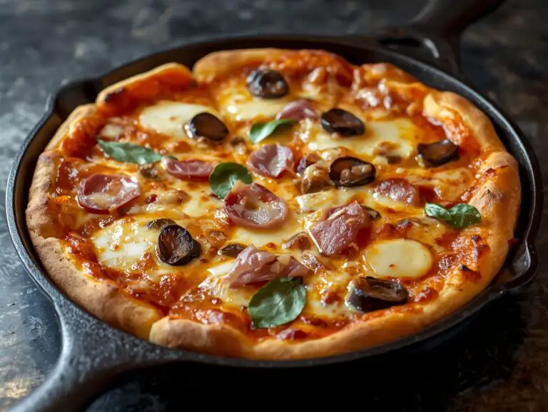 Cast Iron Skillet Pizza