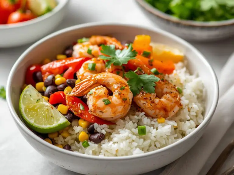 Chipotle Lime Shrimp Bowls Flavorful and Fresh Meal
