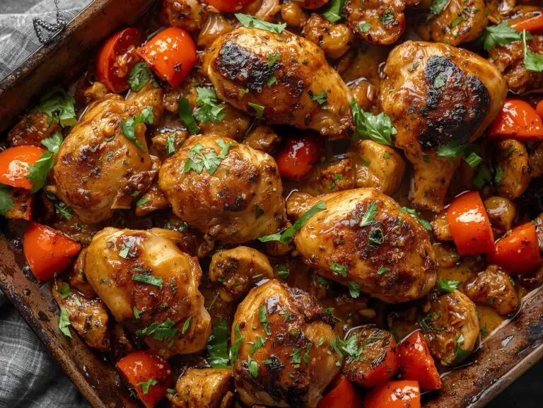 Sheet Pan Balsamic Chicken So Easy and Healthy!