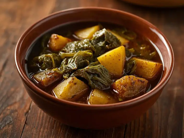 Southern-Style Collard Green and Potato Stew