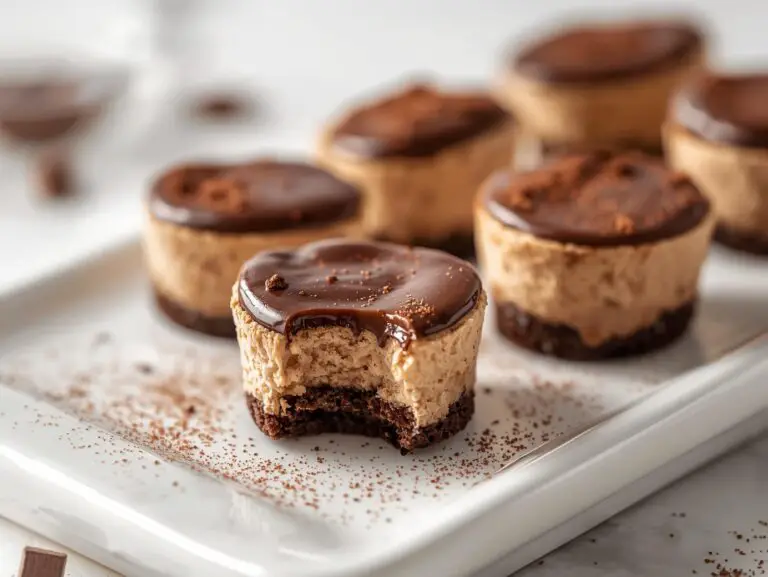 Mini Chocolate Cheesecake Bites