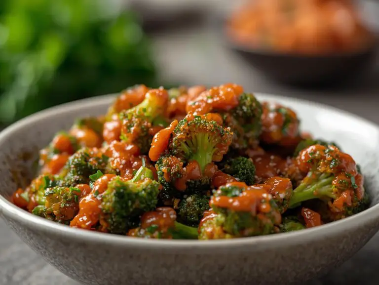 Easy Gochujang Broccoli