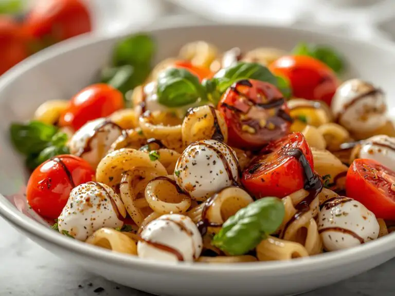 Simple and Delicious Caprese-Inspired Pasta Salad