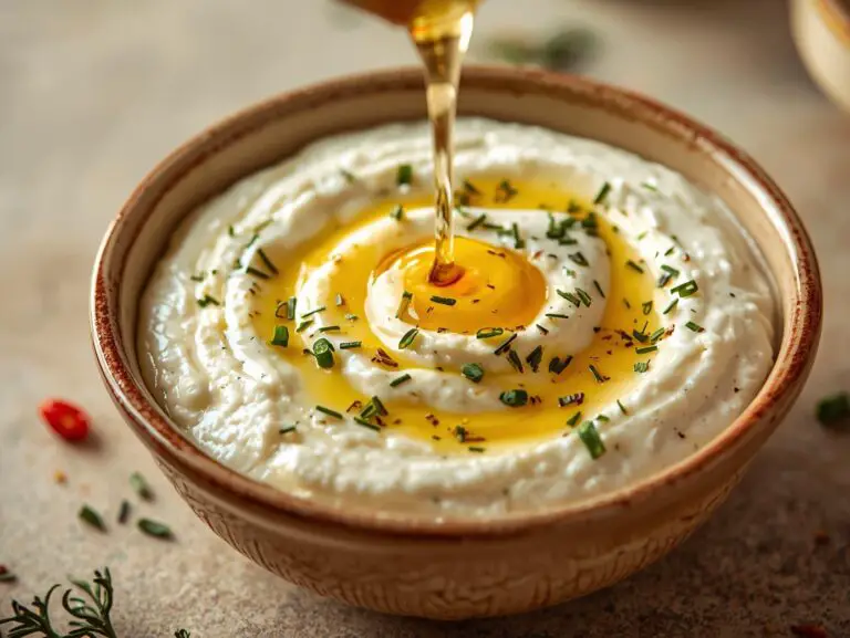 Delicious Ricotta Dip with Hot Honey