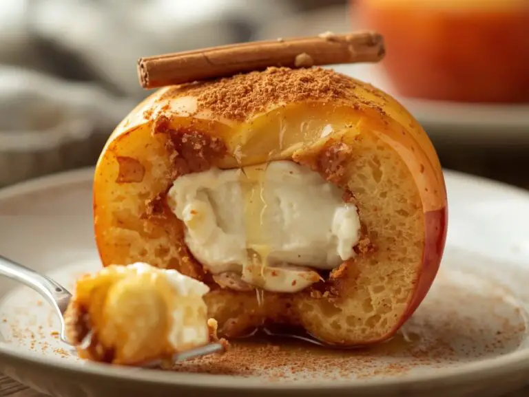 Cheesecake Stuffed Baked Apples – A Fall Favorite!