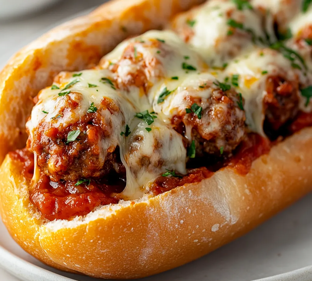 Cheesy meatball subs are a comforting and delicious option that captures the hearts and taste buds of diners everywhere. The blend of savory ground beef and Italian sausage creates a rich and flavorful filling, while the addition of gooey melted mozzarella and zesty marinara sauce elevates the dish to new levels of satisfaction. Whether it's a casual weeknight dinner or a fun gathering with friends and family, these subs make for an inviting meal.
