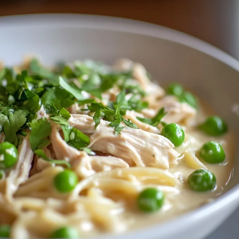 Delve into the creamy, comforting world of slow cooker recipes with this delightful Creamy Chicken Pasta. Perfect for busy weeknights or meal prep, this dish seamlessly combines juicy chicken, tender pasta, and rich flavors in a wonderfully creamy sauce. You'll be hard-pressed to find a recipe that marries convenience with such lavish taste. The slow cooking process allows every ingredient to meld together, enveloping the chicken with succulent flavors that are intensified over time.