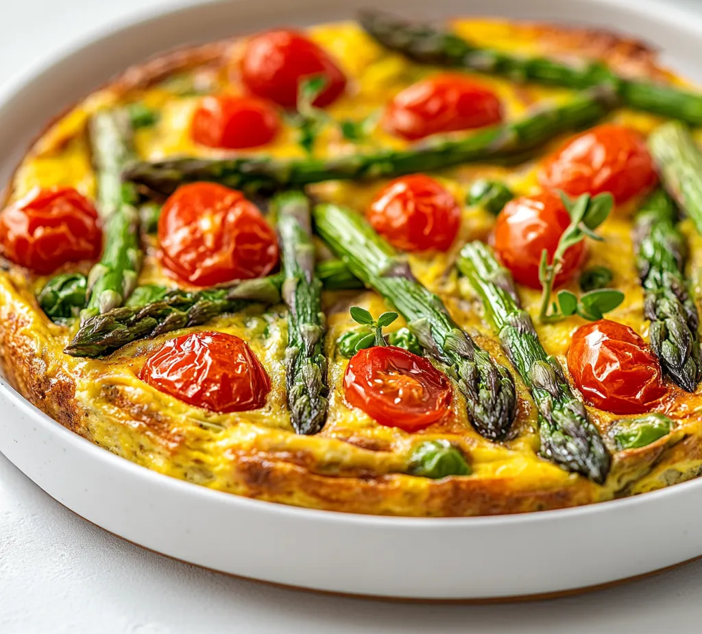 Setting the stage for a delicious frittata requires an uplifting combination of fresh vegetables, rich eggs, and a touch of creamy cheese. The Asparagus Frittata is an excellent example of a dish that showcases seasonal produce while indulging your taste buds. The vibrant green asparagus, sweet cherry tomatoes, and fragrant herbs create a delightful medley that makes every bite special. This dish isn’t just about being a breakfast or brunch option; it can easily be enjoyed for lunch or even dinner, making it an incredibly versatile addition to your weekly meal plan.