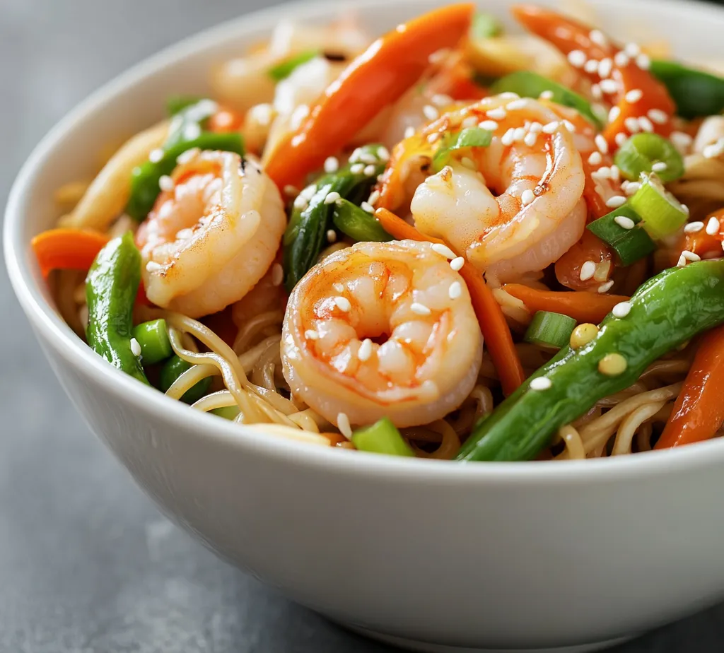 The rise of high-protein meals is more than just a trend; it's a reflection of our increasing awareness of health and nutrition. People are often looking for creative and satisfying ways to meet their protein requirements without sacrificing flavor. In this landscape, the High-Protein Shrimp Stir-Fry with Noodles stands out as a versatile option that combines protein-rich shrimp with wholesome vegetables and noodles crafted from nutrient-dense ingredients.