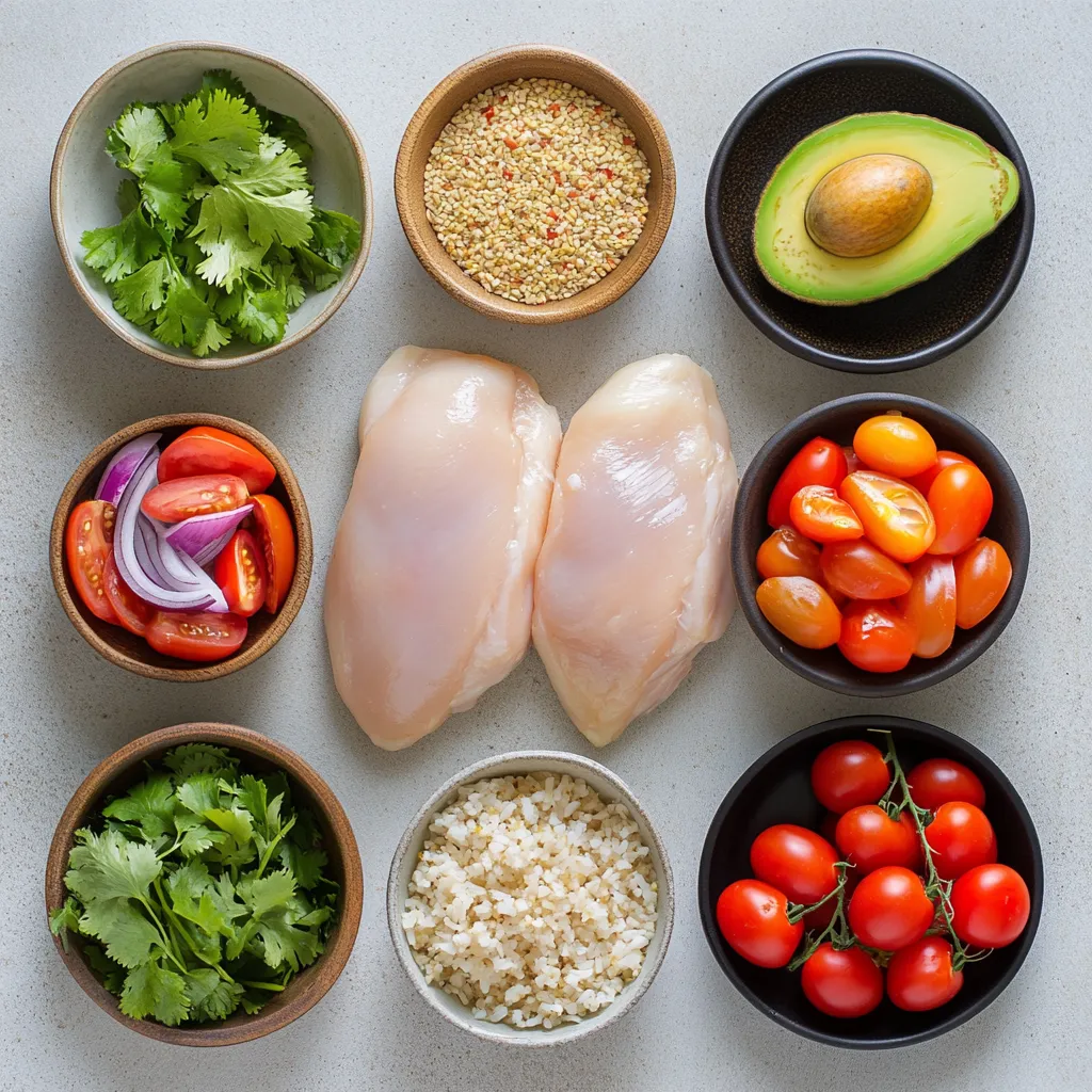 The Honey Lime Chicken and Avocado Rice Stack is a delightful fusion of flavors that showcases the sweetness of honey, the tang of lime, and the buttery texture of ripe avocado. This dish not only pleases the palate but also creates a feast for the eyes with its vibrant colors and textures. Bright, refreshing, and wholesome, the stack brings together the warmth of grilled chicken with a zesty rice-based accompaniment that can elevate any meal from ordinary to extraordinary.