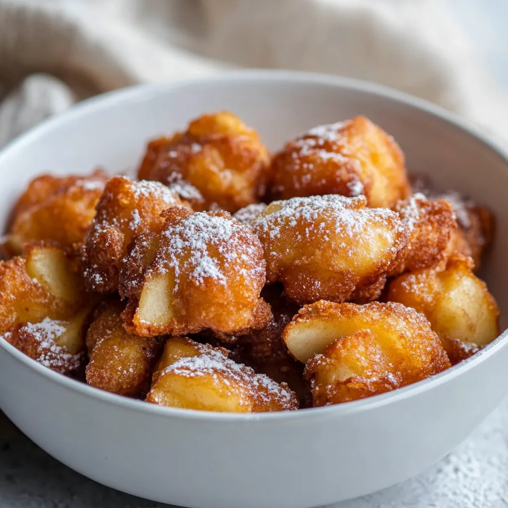 The culinary world is constantly evolving, and healthy alternatives to classic treats are always in high demand. In this recipe, we explore the delightful combination of crispy and wholesome with air-fried apple fritters, perfect for satisfying your sweet cravings without the guilt. Each bite offers a wonderful crunch complemented by tender apple pieces, creating a delectable experience that’s hard to resist. The aroma of cinnamon and nutmeg wafting through your kitchen adds an inviting element that will make this dish a family favorite.