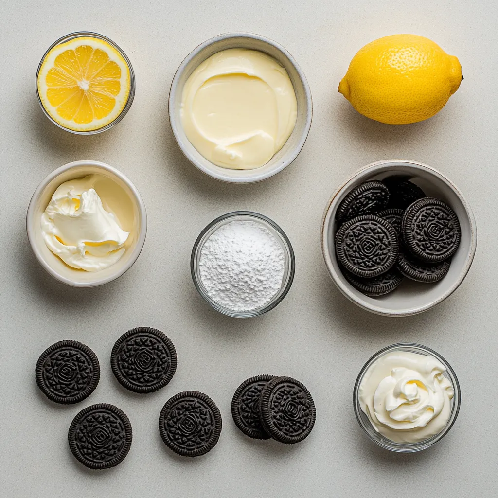 The Divine Lemon Oreo Delight is a tantalizing dessert that brings together the rich flavors of Oreo cookies and the refreshing zest of lemon. This layered treat is not only visually appealing with its striking yellow and black contrast but also promises a burst of delightful flavors with every bite. The combination of the crunchy Oreo crust, luscious cream cheese layer infused with zesty lemon, and rich lemon curd creates a harmonious blend that is hard to resist. Whether you are preparing for a festive gathering or simply treating yourself after a long day, this dessert is sure to satisfy any sweet craving while standing out as a showstopper at any occasion.