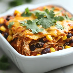 Understanding the comfort food that enchiladas can bring is essential to appreciating the Cheesy Shredded Chicken Enchilada Bake. This dish combines all the traditional flavors of a beloved Mexican classic with the convenience of a casserole. It’s a perfect solution for family dinners, potlucks, and meal prepping, offering a satisfying balance of protein, vegetables, and cheesy goodness.