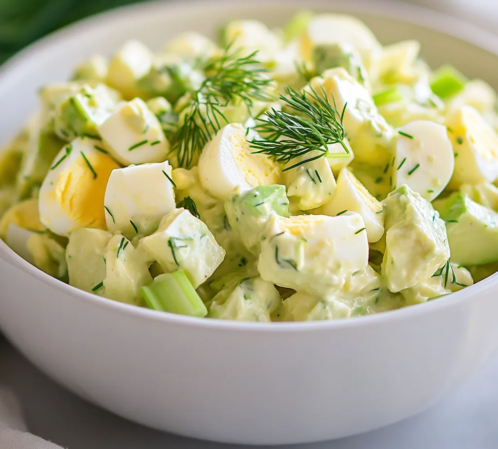 The fusion of creamy avocado with protein-rich eggs creates a delicious and nutritious dish known as Avocado-Packed Egg Salad Bliss. This recipe not only reinvents a classic favorite but also offers a healthy twist that is perfect for a light lunch or a refreshing snack. With the addition of vibrant green onions and crisp celery, this dish is both savory and satisfying. Each bite showcases a delightful blend of textures and flavors that is sure to please anyone looking for a nutritious meal option. This egg salad is light yet filling, making it perfect for warm-weather gatherings, picnics, or a simple family lunch.