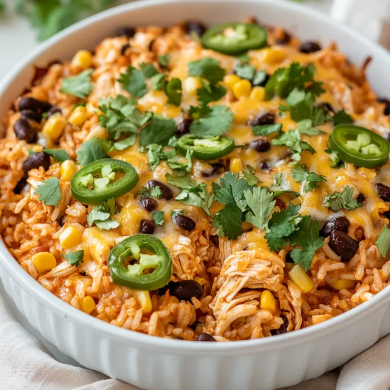 Chicken enchiladas have long been celebrated as a beloved comfort food, known for their rich flavors and satisfying textures. Casseroles too, with their bubbling cheese and hearty ingredients, evoke feelings of warmth and homeliness. The Chicken Enchilada Rice Casserole Extravaganza is a delightful fusion that pairs the beloved elements of enchiladas with the convenience of a casserole. This recipe is perfect for those who adore the fantastic flavors of Mexican cuisine and the ease of preparing a casserole.