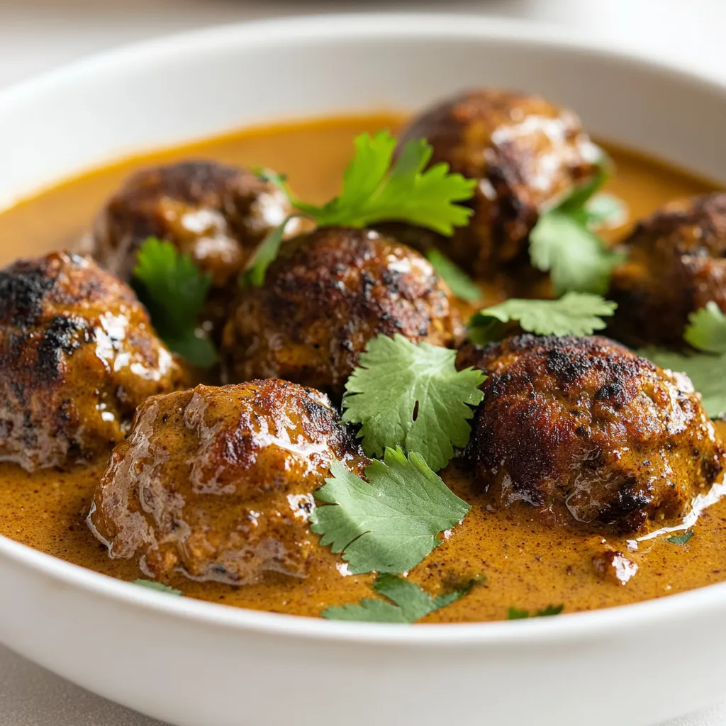 Exploring the dynamic flavors of Caribbean cuisine, jerk meatballs with a creamy coconut curry sauce offer an exciting and indulgent dish that's perfect for any occasion. This recipe combines the heat of jerk seasoning with the smoothness of coconut milk, resulting in a meal that's both delicious and satisfying. Jerk seasoning imparts a delightful mixture of spicy and aromatic elements which, when paired with the rich, creamy coconut curry sauce, creates an unforgettable culinary experience.
