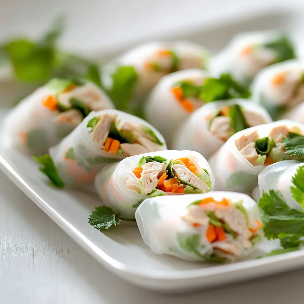 Thai cuisine is beloved for its vivid flavors, bold spices, and a harmonious balance of taste and texture. Among its many cherished dishes, spring rolls hold a special place, known for being light, fresh, and versatile. These rolls can serve as a delightful appetizer, a healthy snack, or even as part of a larger meal, catering to various palates and preferences. What makes these Crispy Thai Chicken Spring Rolls so appealing is their medley of fresh ingredients that come together to create a dish bursting with flavor.